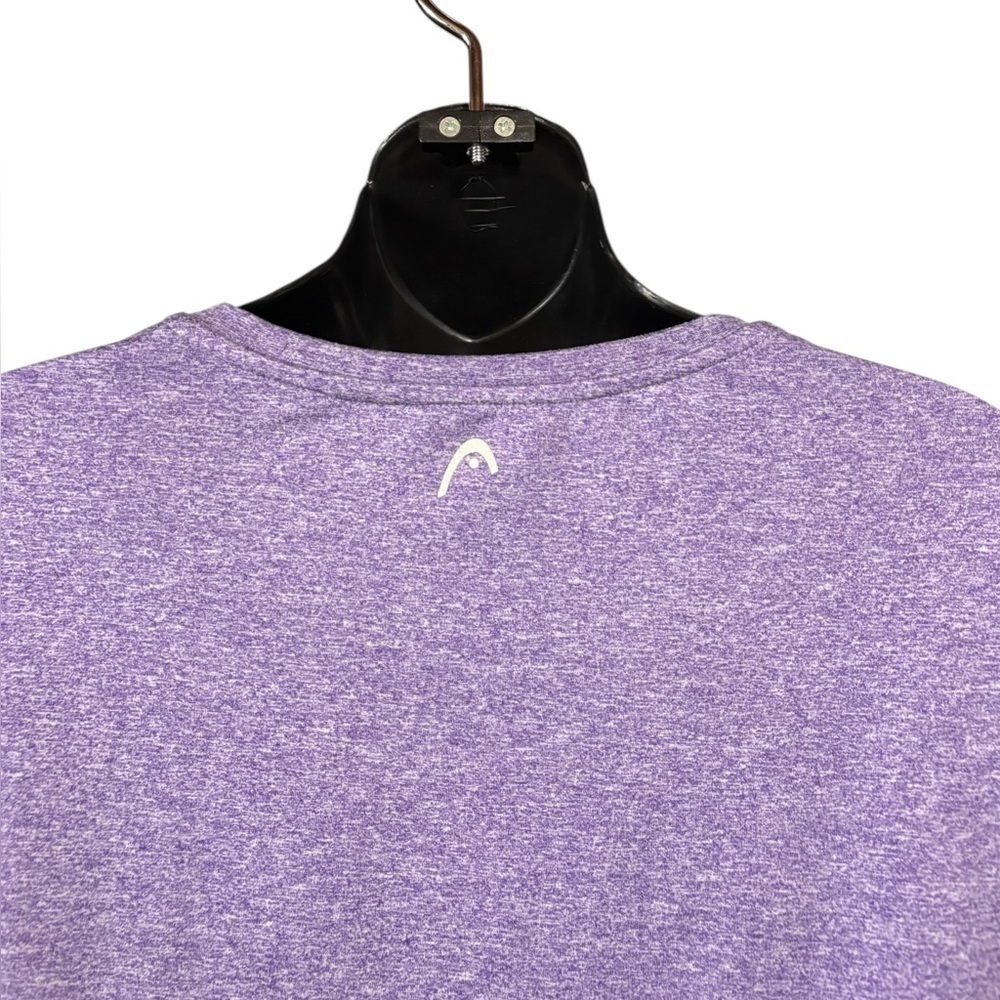 NWOT, HEAD, Women's Heather Purple Athletic T-Shirt, Small 🏃‍♀️‍➡️ - Picture 6 of 9